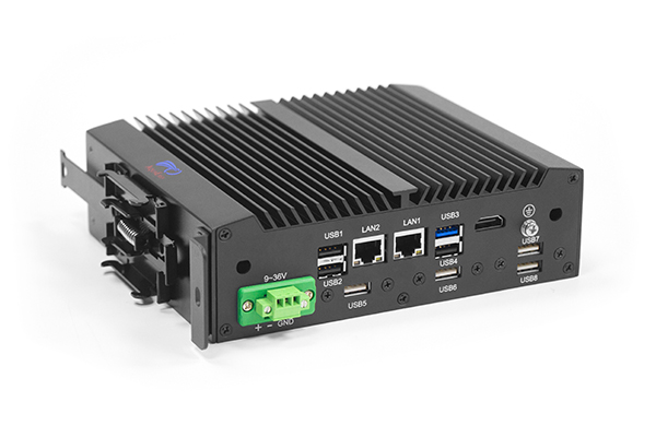 intel j1900 fanless box pc support din rail mount 4